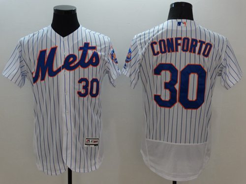 Michael Conforto New York Mets white Authentic jersey