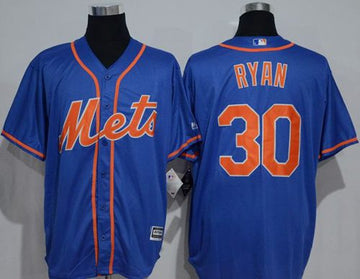 Nolan Ryan New York Mets blue Alternate jersey