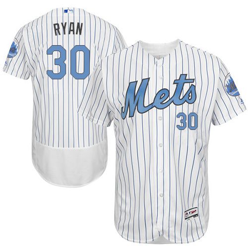Nolan Ryan New York Mets white Authentic jersey