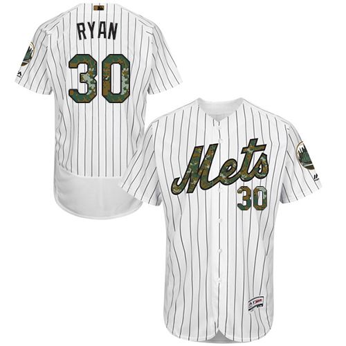 Nolan Ryan New York Mets white Authentic jersey