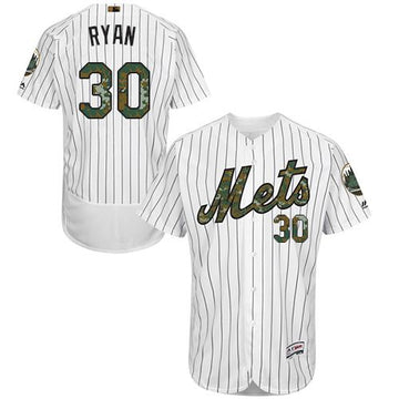 Nolan Ryan New York Mets white Authentic jersey