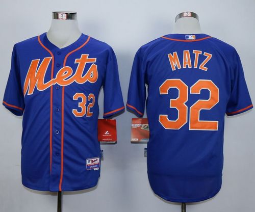 Steven Matz New York Mets blue Alternate jersey