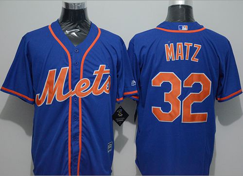 Steven Matz New York Mets blue Alternate jersey