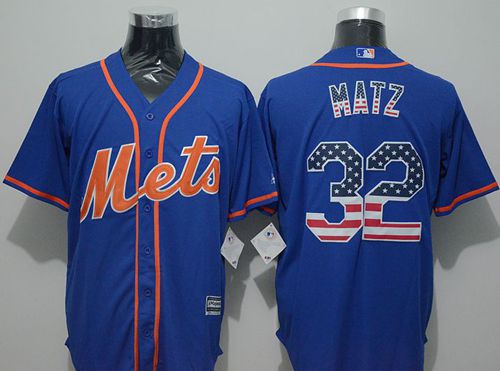 Steven Matz New York Mets blue Fashion jersey