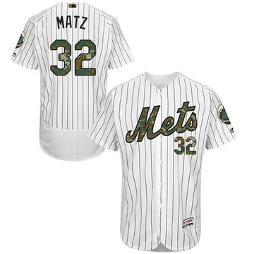 Steven Matz New York Mets white Authentic jersey