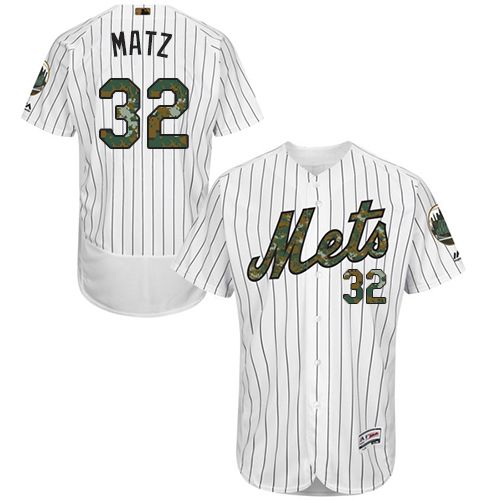 Steven Matz New York Mets white Authentic jersey