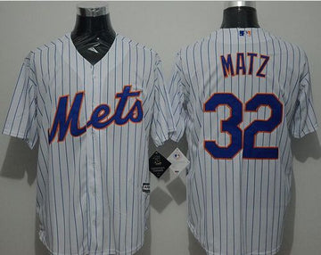 Steven Matz New York Mets white jersey