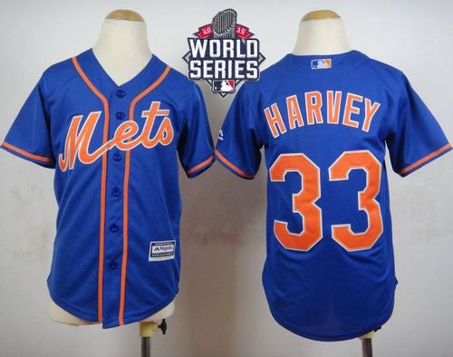 Matt Harvey New York Mets blue Alternate jersey