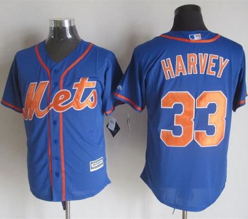 Matt Harvey New York Mets blue Alternate jersey