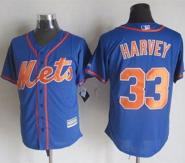 Matt Harvey New York Mets blue Alternate jersey