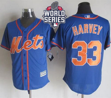 Matt Harvey New York Mets blue Alternate jersey