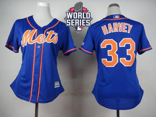 Matt Harvey New York Mets blue Alternate jersey