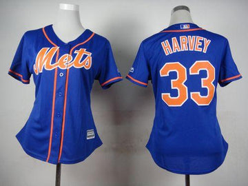 Matt Harvey New York Mets blue Alternate jersey