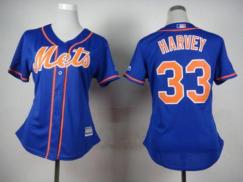 Matt Harvey New York Mets blue Alternate jersey