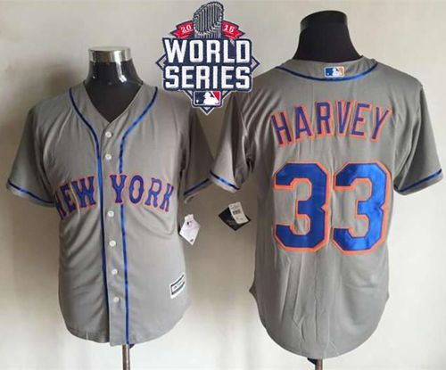 Matt Harvey New New York Mets grey jersey