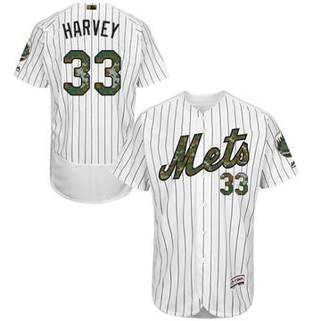 Matt Harvey New York Mets white Authentic jersey