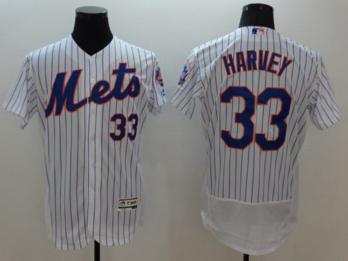 Matt Harvey New York Mets white Authentic jersey