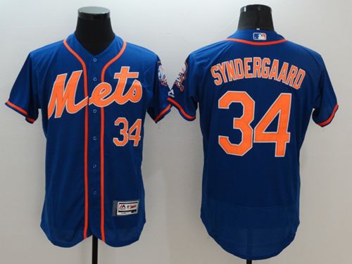 Noah Syndergaard New York Mets blue Authentic jersey