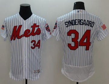 Noah Syndergaard New York Mets white Fashion jersey