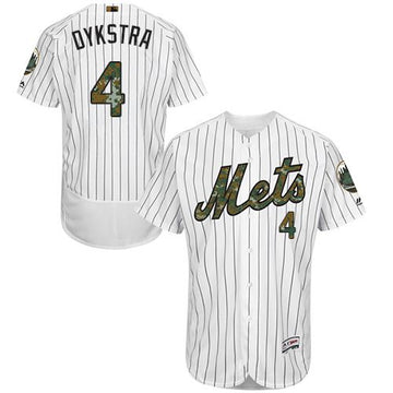 Lenny Dykstra New York Mets white Authentic jersey