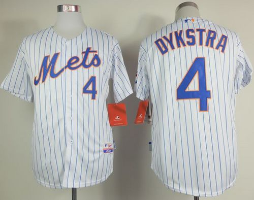 Lenny Dykstra New York Mets white Home jersey