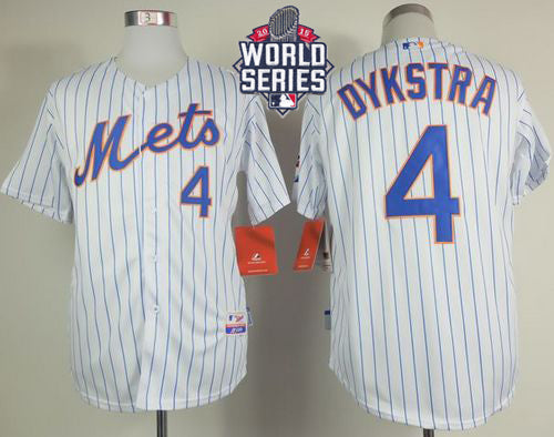 Lenny Dykstra New York Mets white Home jersey