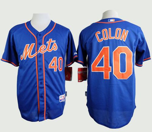 Bartolo Colon New York Mets blue Alternate jersey