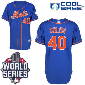 Bartolo Colon New York Mets blue Alternate jersey