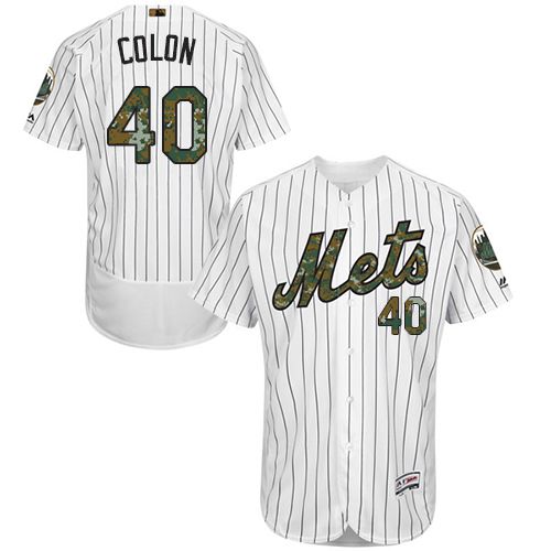 Bartolo Colon New York Mets white Authentic jersey