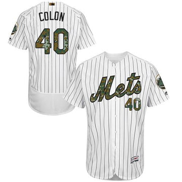 Bartolo Colon New York Mets white Authentic jersey