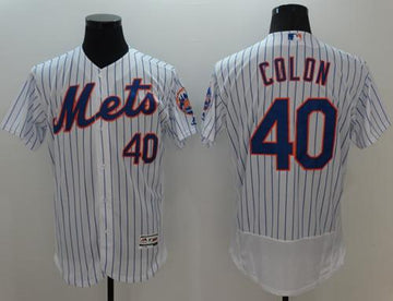 Bartolo Colon New York Mets white Authentic jersey