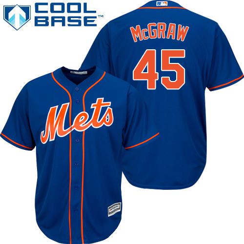 Tug McGraw New York Mets blue Alternate jersey