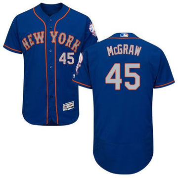 Tug McGraw New York Mets royal-gray Authentic jersey
