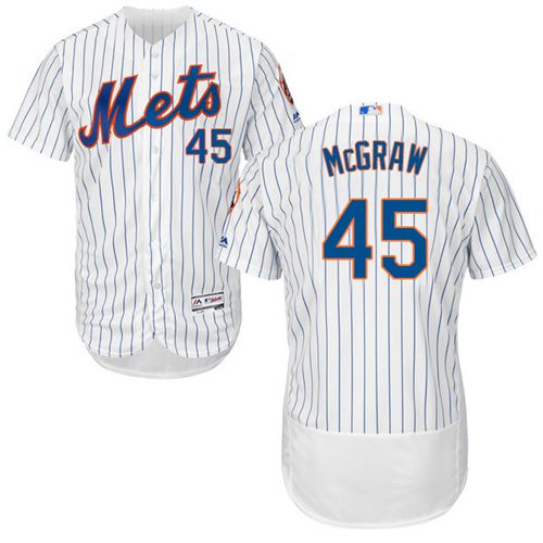 Tug McGraw New York Mets white Authentic jersey