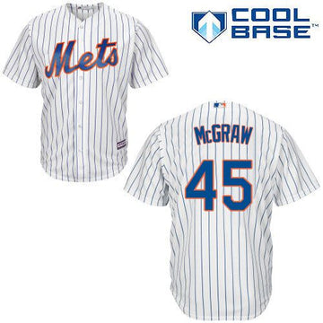 Tug McGraw New York Mets white Home jersey