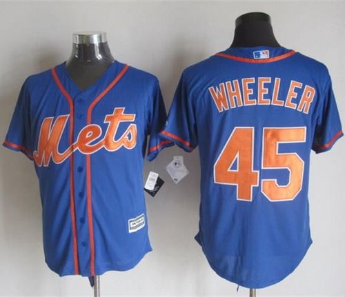 Zack Wheeler New York Mets blue Alternate jersey
