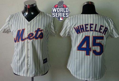 Zack Wheeler New York Mets cream Fashion jersey