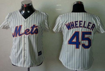 Zack Wheeler New York Mets cream Fashion jersey