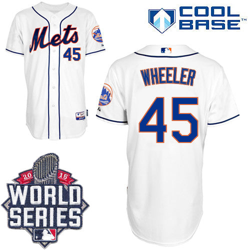 Zack Wheeler New York Mets white jersey