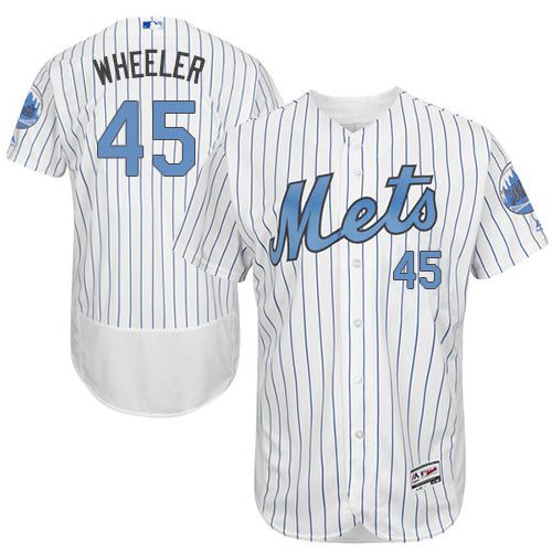 Zack Wheeler New York Mets white Authentic jersey
