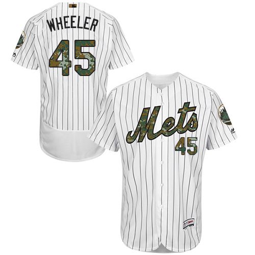 Zack Wheeler New York Mets white Authentic jersey