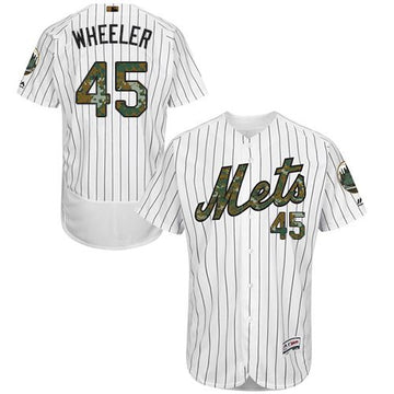 Zack Wheeler New York Mets white Authentic jersey