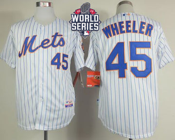 Zack Wheeler New York Mets white Home jersey