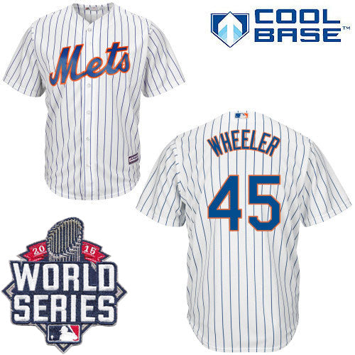 Zack Wheeler New York Mets white jersey