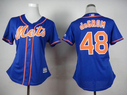 Jacob deGrom New York Mets blue Alternate jersey
