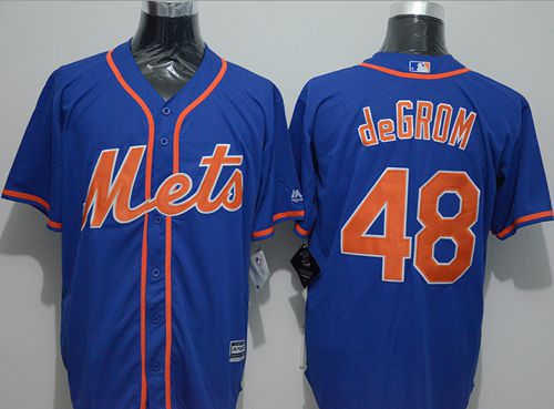 Jacob DeGrom New York Mets blue Alternate jersey