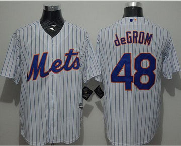Jacob DeGrom New York Mets white jersey