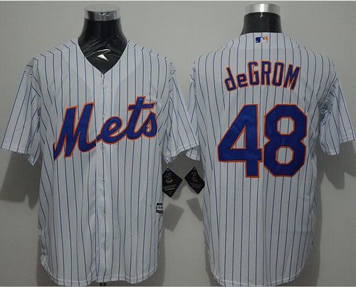 Jacob DeGrom New York Mets white jersey