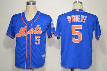 David Wright New York Mets blue Alternate jersey