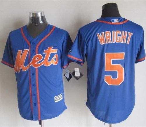 David Wright New York Mets blue Alternate jersey